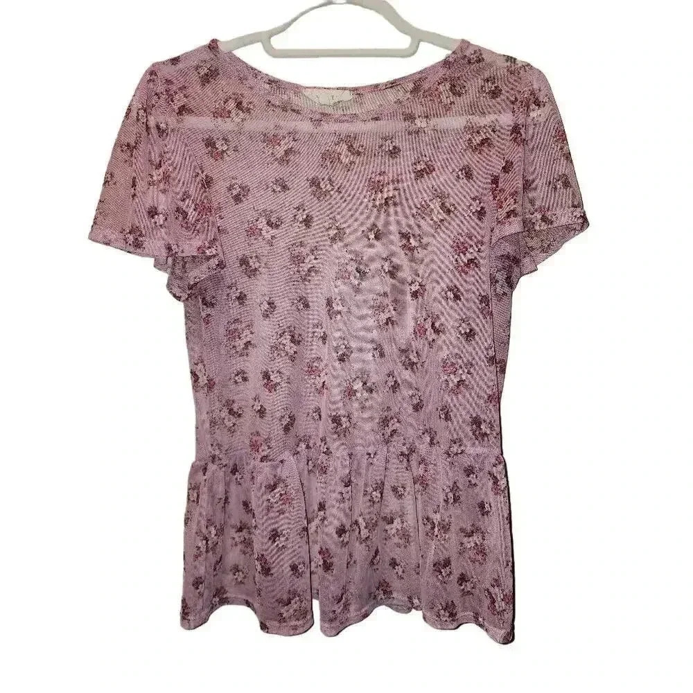 Pie in the Sky Juniors M Mesh Top